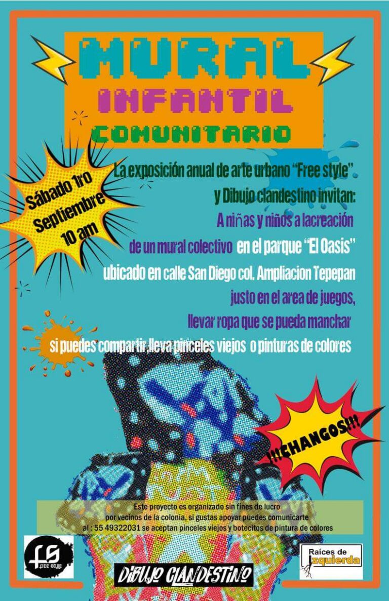 Mural infantil comunitario